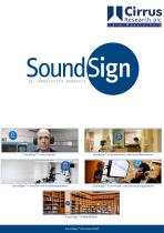 CR:201 Sond Sign Noise Activated Warning Sign - 1