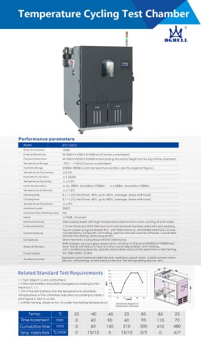 Environmental Temperature Cycling test chamber BTH-1000D