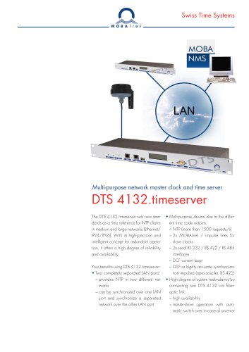 DTS 4132 timeserver