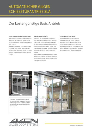 Gilgen Antriebssystem SLA