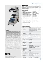 TH713 Digital Micro Vickers Hardness Tester