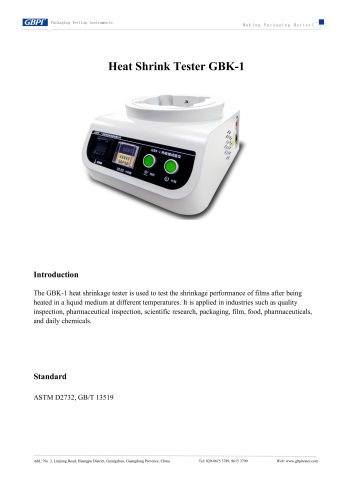 GBK-1 Heat Shrink Tester A1(20250527)