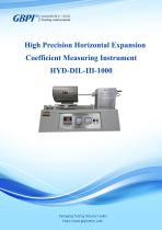 HYD-DIL-III-1000 High Precision Dilatometer & Sample front-end processing (glass cutter) A0(20221109)