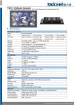 TAICENN/Panel PC/TPC-DRM156HW