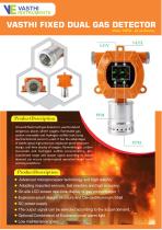 VASTHI FIXED DUAL GAS DETECTOR