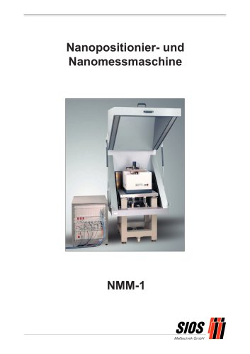 Nanopositionier- und Nanomessmaschine