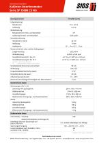 Technisches Datenblatt: Kalibrier-Laserinterferometer SP 15000 C5-1