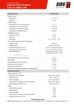 Technisches Datenblatt: Kalibrier-Laserinterferometer SP 15000 C6 NG-1
