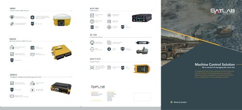 SatLab/ Machine Control Solution