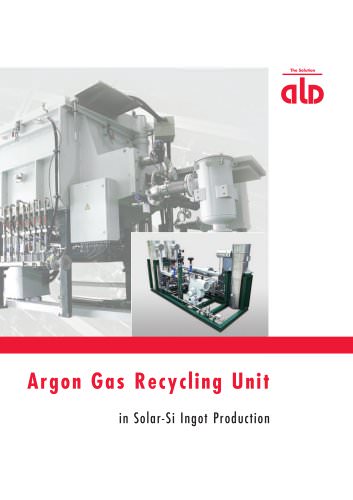 Argon Gas Recycling Unit (for SCU400)