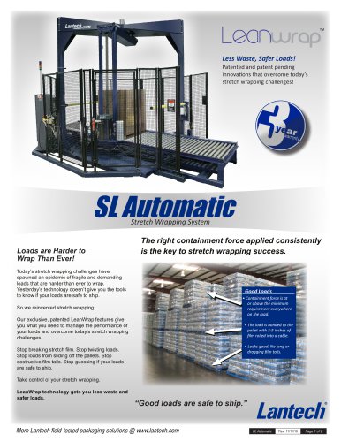 SL Automatic Stretch Wrappers