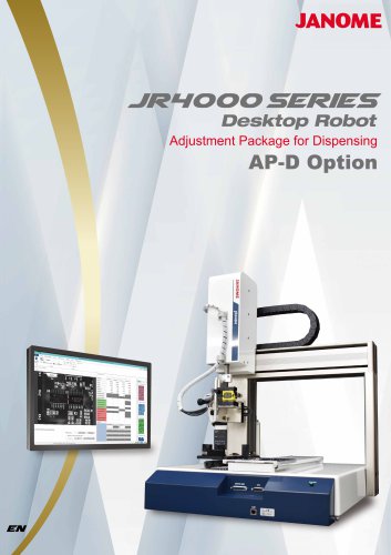 Desktop Robot JR400 AP-D Option Catalog