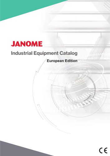 Janome Industrial Equipment General Catalog