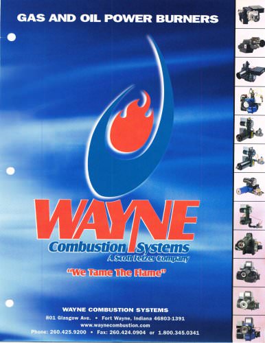 WAYNE FULL LINE BROCHURE