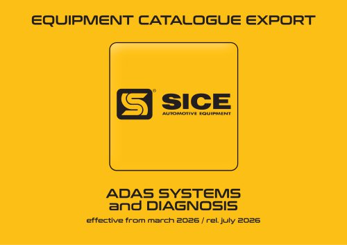 ADAS SYSTEMS and DIAGNOSIS