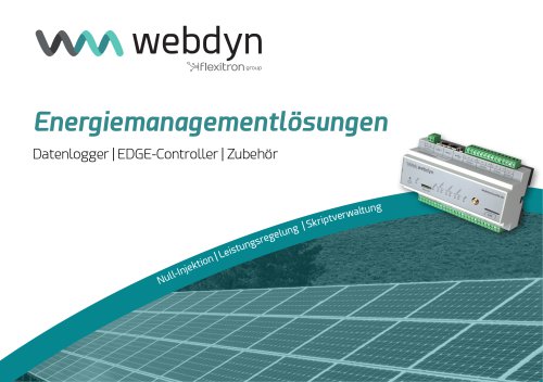 Energiemanagementl&ouml;sungen