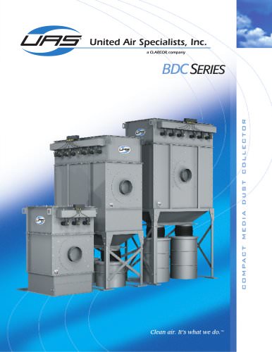 Compact Media Dust Collectors - BDC Series