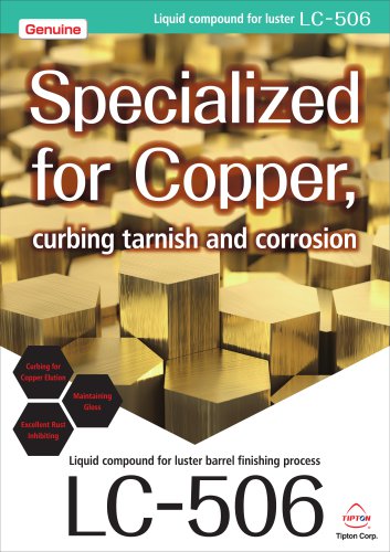 LC-506 luster compound curbing tarnish and corrosion