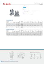 LRAA series Aluminum self-tapping right angle fastener.