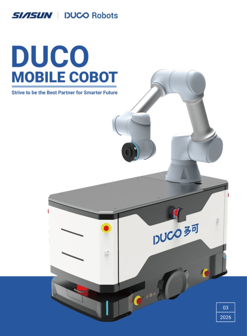 DUCO Mobile Cobot - SIASUN Robot Automation CO Ltd