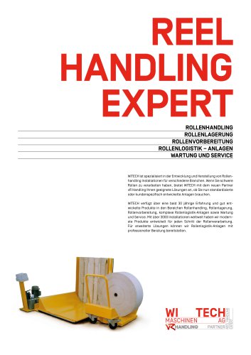 Rollenhandling und Rollenlogistik - Anlagen