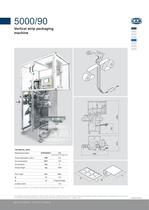 5000/90 vertical strip packing machine