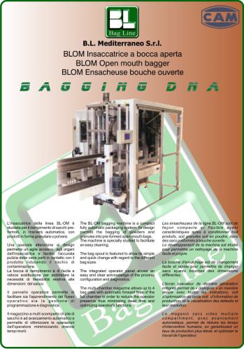 Automatic open mouth bagger - BLOM