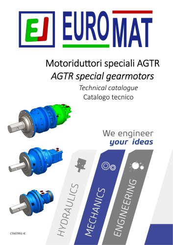 AGTR special gearmotors