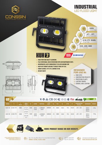 KUH2 Industrial Flood Light