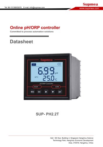 SUP-PH2.2T pH controller