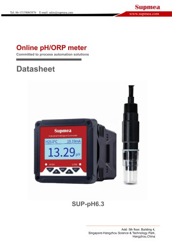 SUP-PH6.3 pH meter