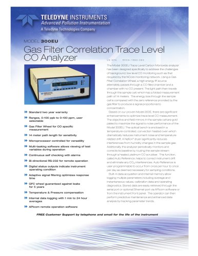 Analyzers for Carbon Compounds 300EU