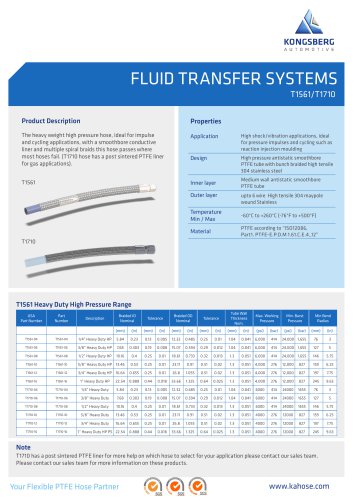 Heavy Duty PTFE