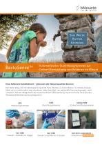 Safe Water Anytime Anywhere BactoSenseTM