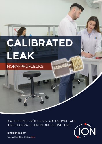 Calibrated Leak Brochure DE