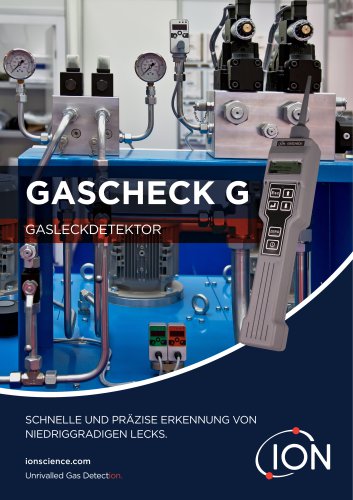 GasCheck G Brochure DE