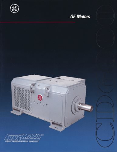 CD6000 Direct Current Motors, 250-4500 HP