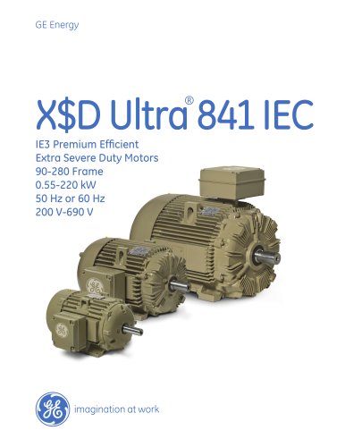 X$D Ultra841 IEC - IE3 Premium Efficient Extra Severe Duty Motors