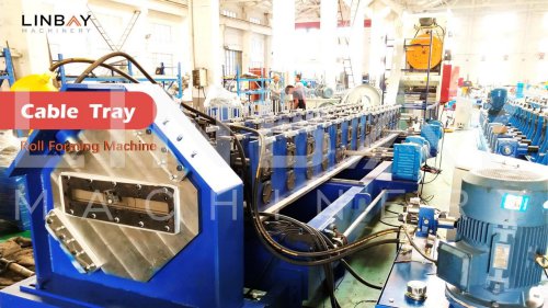 LINBAY-Cable tray roll forming machine