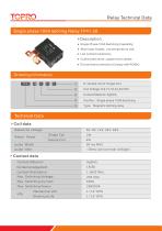 Single phase 100A latching relay TP41-28