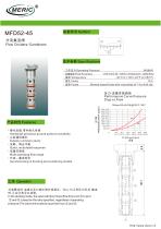 Cartridge valve MFD52-45 series