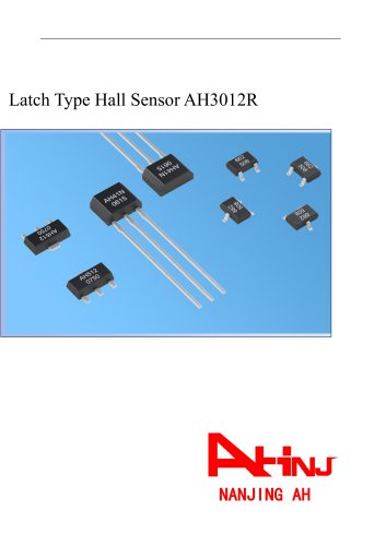 Bipolar Hall sensor AH3012R (Latch Type)