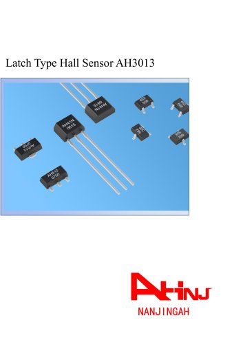 Bipolar Hall sensor AH3013 (Latch Type)