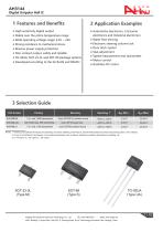 Unipolar Hall Sensor AH3144