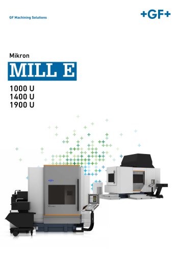 Mikron MILL E 1000 U 1400 U 1900 U