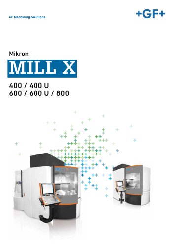 Mikron MILLX 400 / X 400U / X 600 / X 600U / X 800