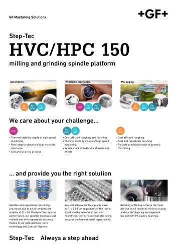 Step-Tec HVC/HPC 150