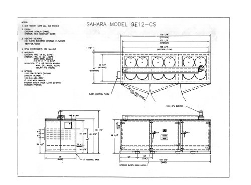 Electric Drum Heater Model E12