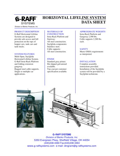 Horizontal Lifeline Systems