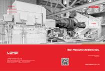 High pressure grinding roll